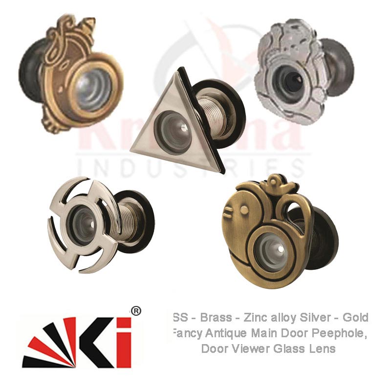 SS MS Brass Door Eye Viewer Manufacturers - Hardware Door Eye