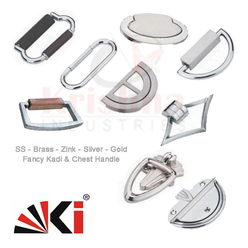 SS Brass Zink Fancy Door Kadi Chest Handle Ring Manufacturers