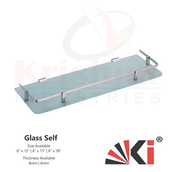  Glass Shelf Rack Wall mounted - Bathroom Accessories - Best Quality