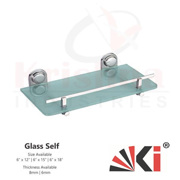 Bathroom Glass Shelf - SS Rack Manufacturers