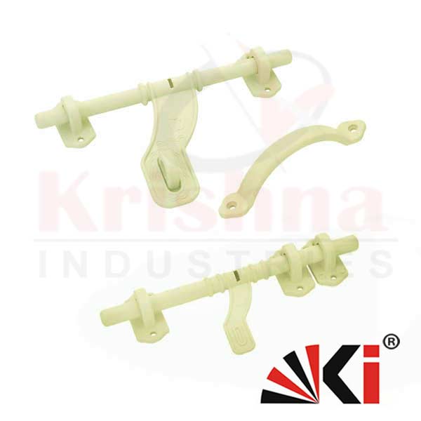 PVC Aldrop Handle Lock for Door Manufacturer - Ivory