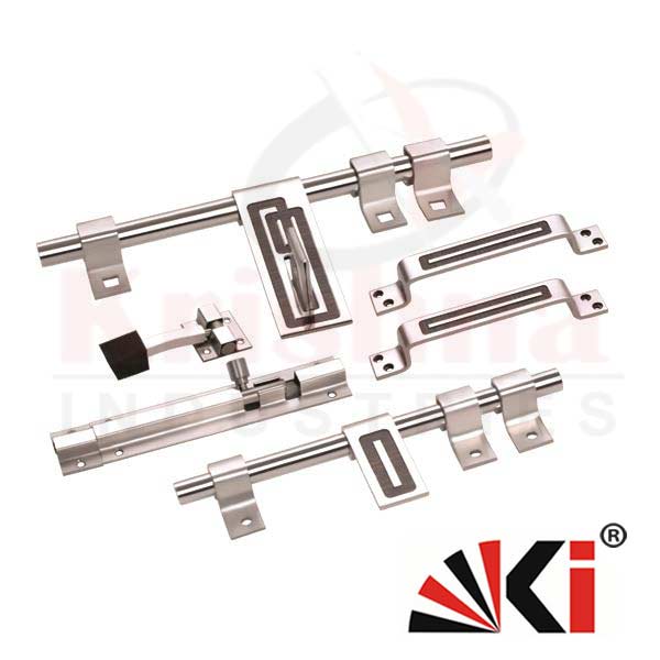 Aldrop Door Handle Kit - SS Mica Collection  KI Brand Manufacturer