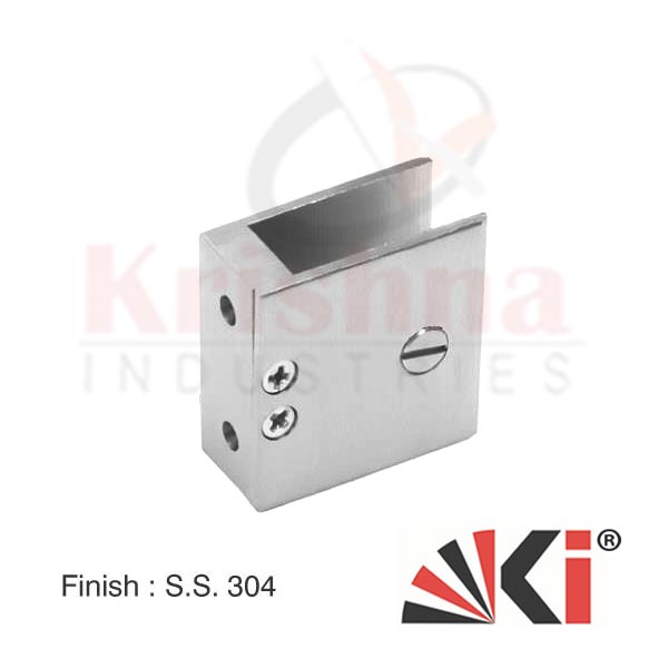 U type SS Glass Bracket Manufacturers Rajkot