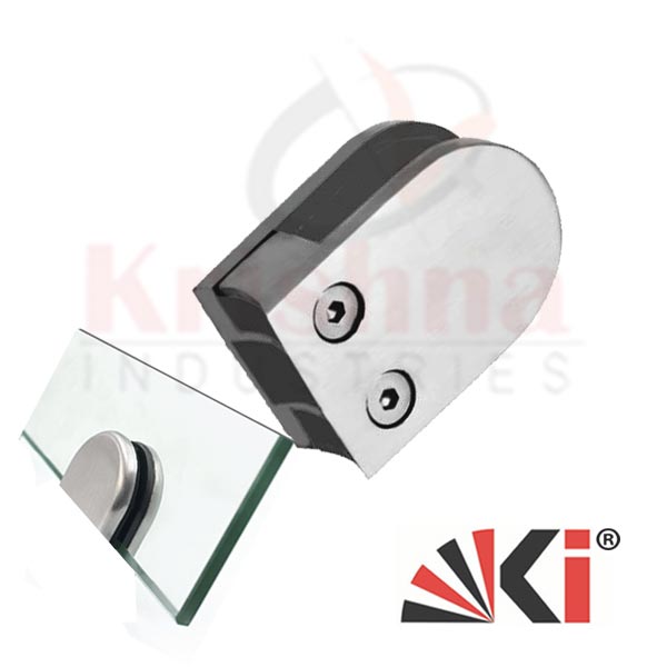SS Round Glass Fitting Bracket - Wall Fix Glass Bracket Manufcaturers